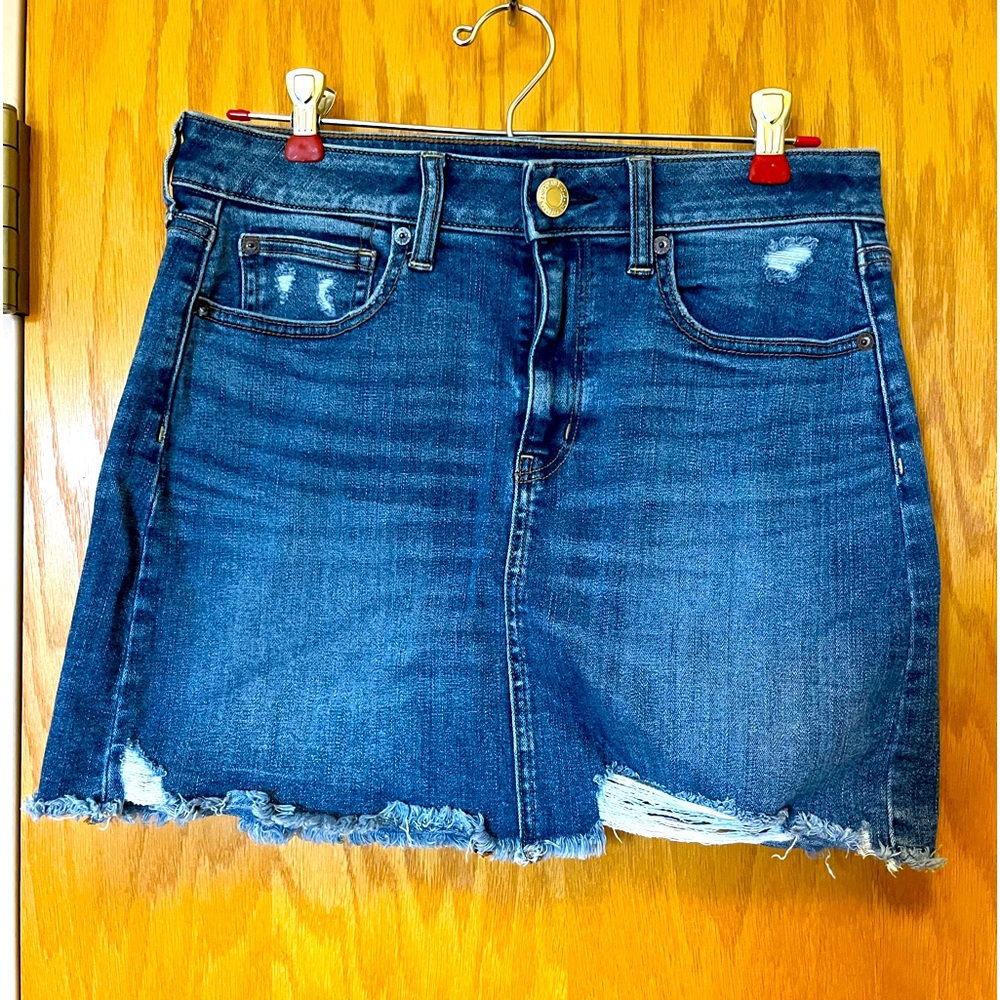 American Eagle Denim Skirt - 8